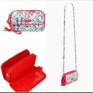 Vera Bradley Sealife All in One Crossbody Wallet